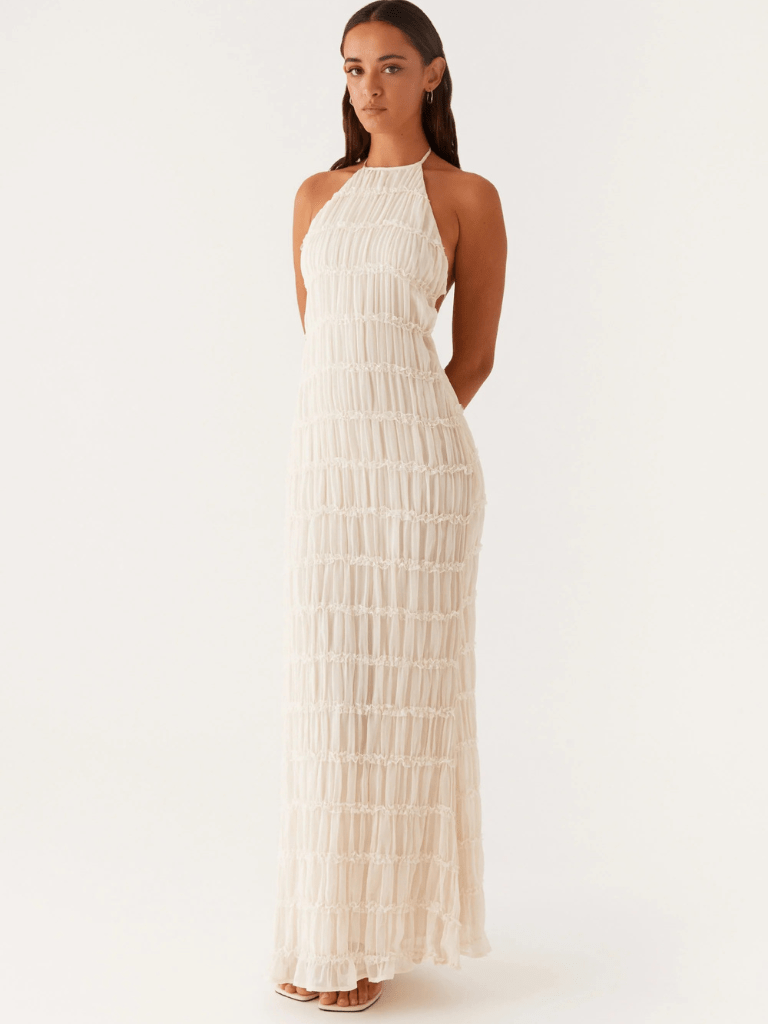 Maison Renae | Solène Dress - Cream | Coziqe