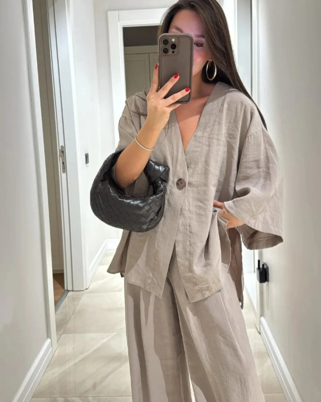 Ensemble Lin Coton Ample