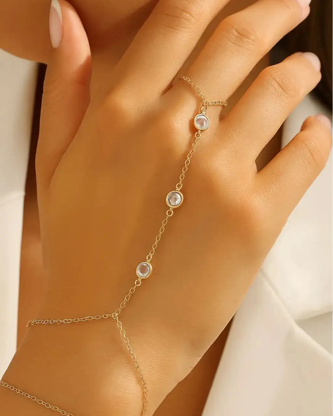 Vintage Ring With Heart Chain Bracelet by Coziqe –  from ycjmn1-sr.myshopify.com